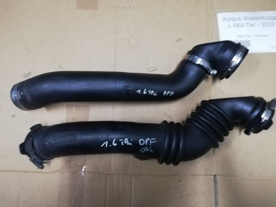 Rura Wąż przewód powietrza intercoolera 1.6 tdci 109km DPF Focus 2 C-m