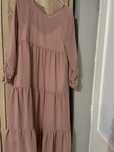 Sukienka ciazowa suknia maxi oversize S