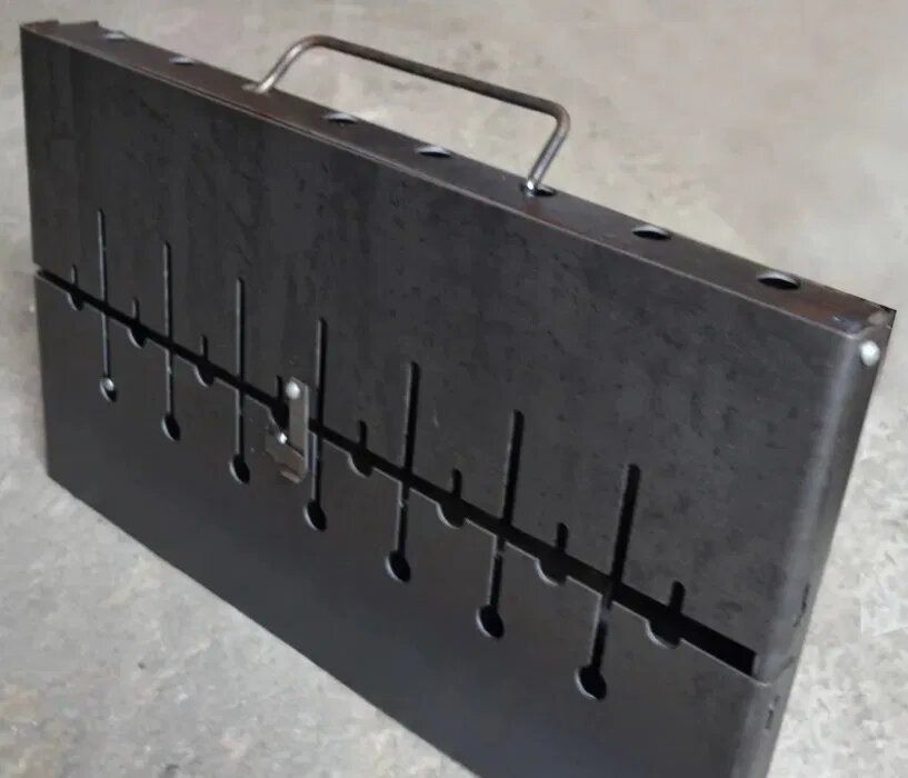Розкладна розбірна валіза мангал 
3 мм переносний