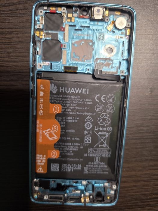 Huawei P30 - bateria + płyta części.