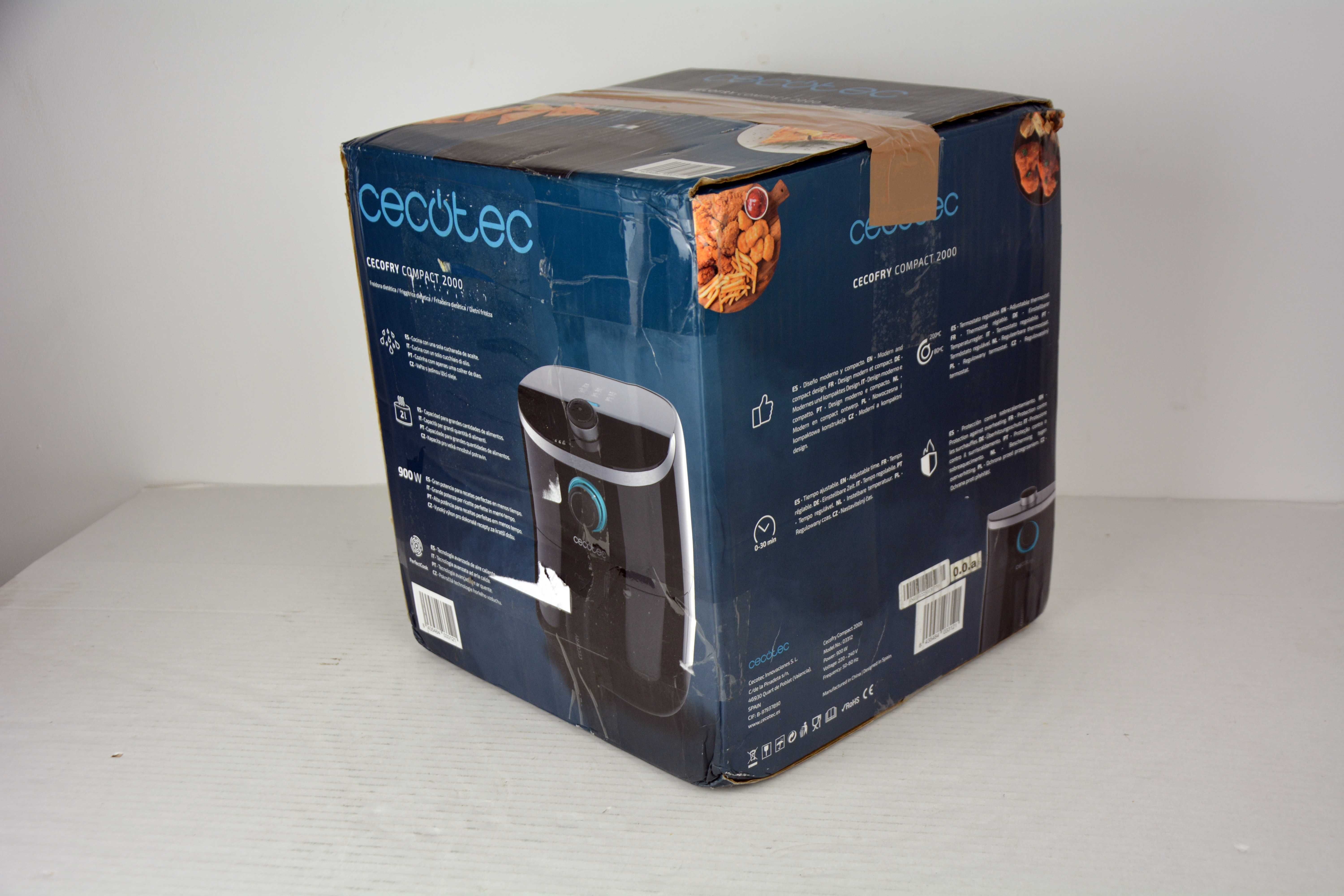 Frytkownica air fryer Cecotec Cecofry Compact 2000
