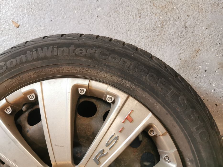 Koła zimowe 205/55/16 5x112 na felgach stalowych - komplet