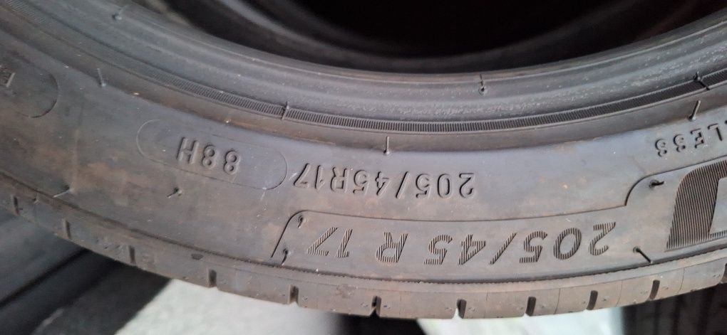 Opony letnie 205x45x17 Michelin