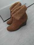 Botki Koturny camel 39 zimowe