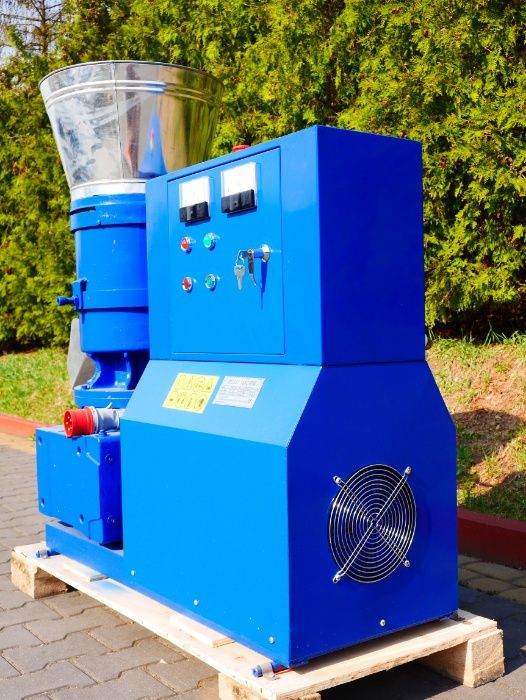 Peleciarka 22 kW 3 ROLKOWA - NAJMOCNIEJSZY MECHANIZM Granulator fv