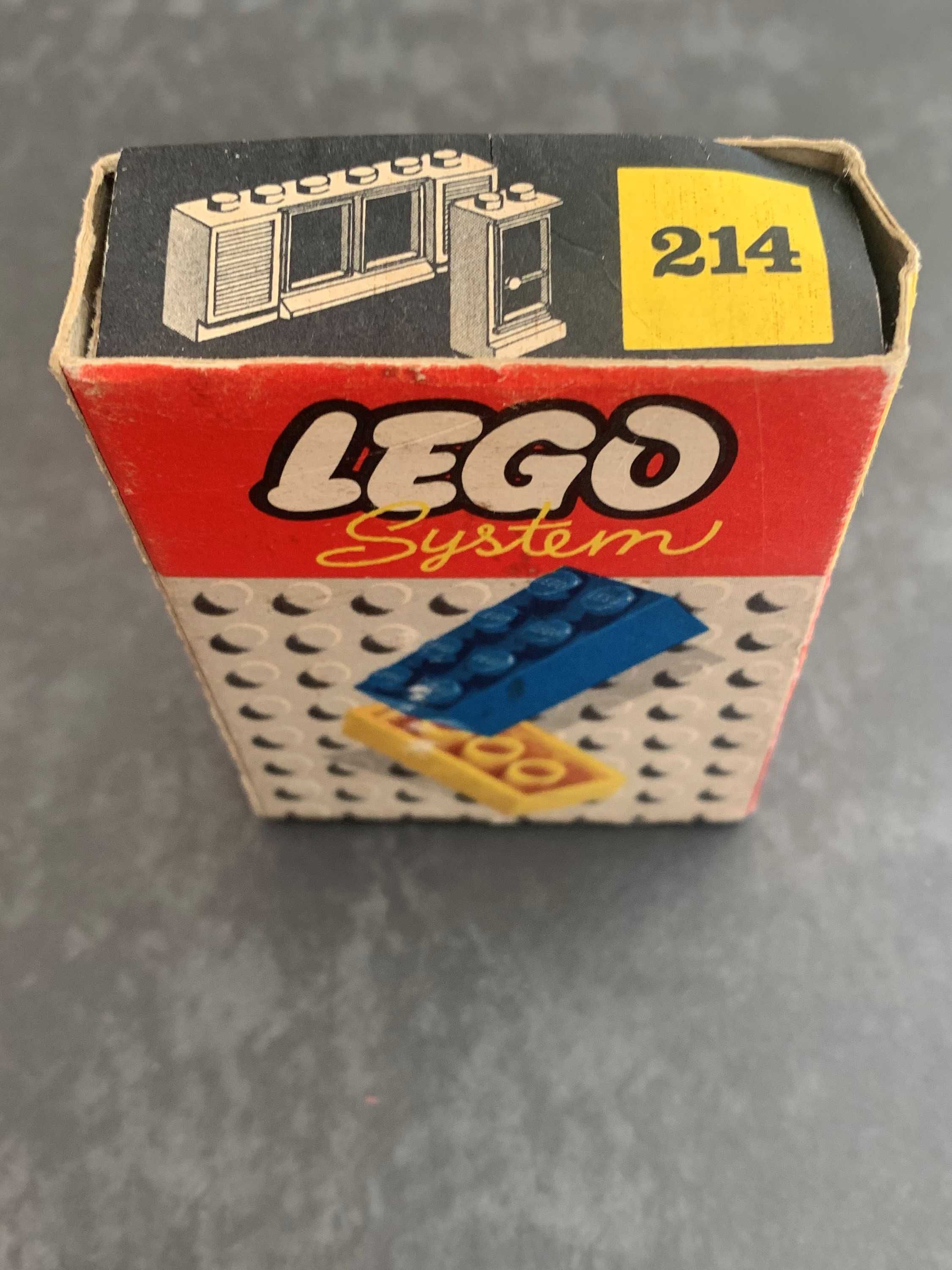 Lego System 214 (10 peças) - portas e janelas brancas (set completo)