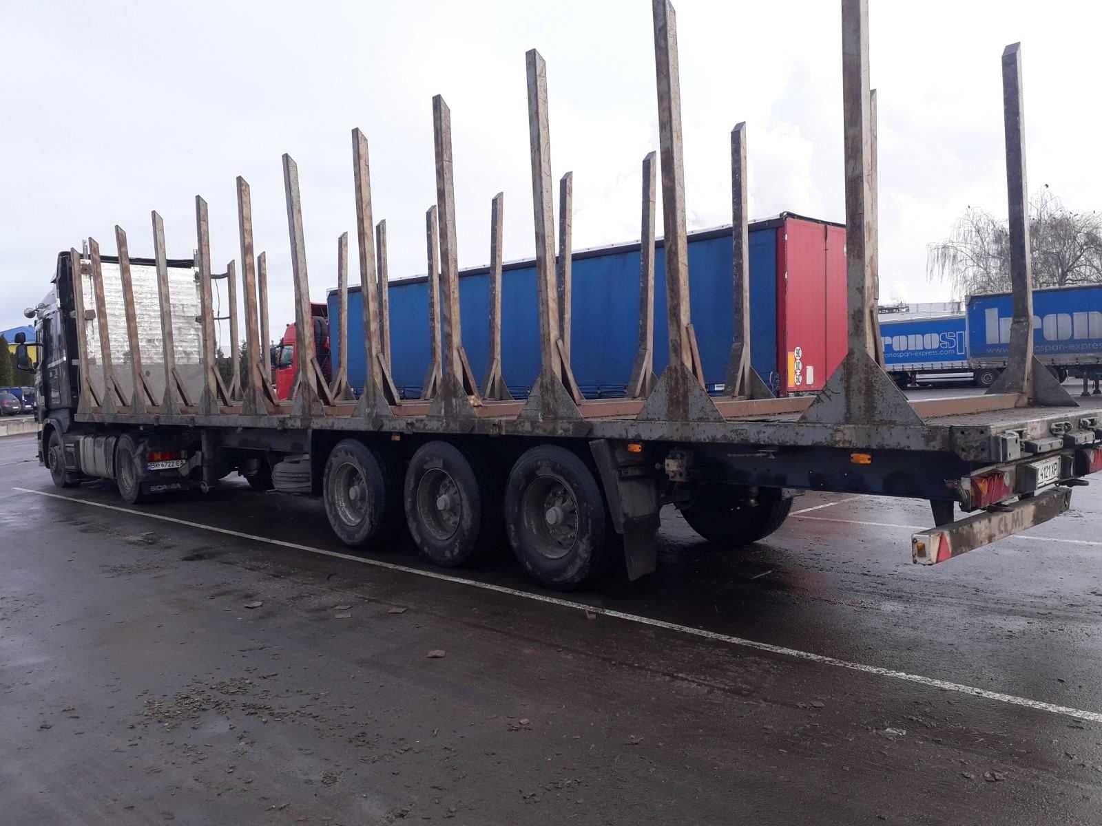 SCHMITZ S 01 Напівпричіп лісовоз,сортиментовоз