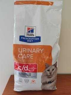 Oportunidade - Ração Seca Gatos Hill's Urinary Care c/d - 8Kg