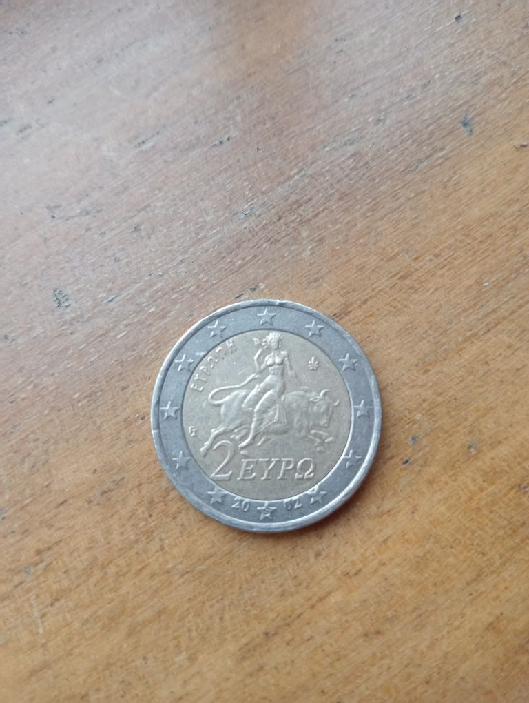 Moeda (2€) da Grécia de 2002