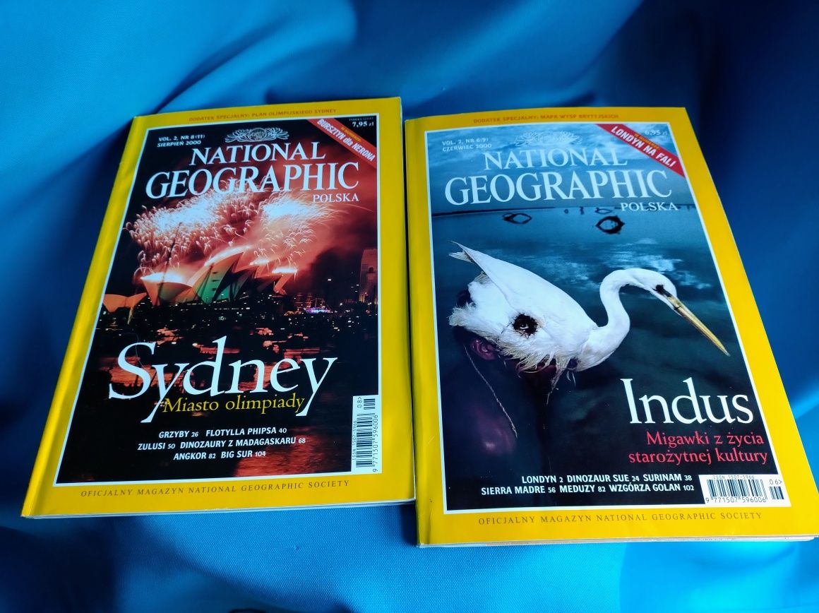National Geographic, zestaw magazynów z 2000 roku