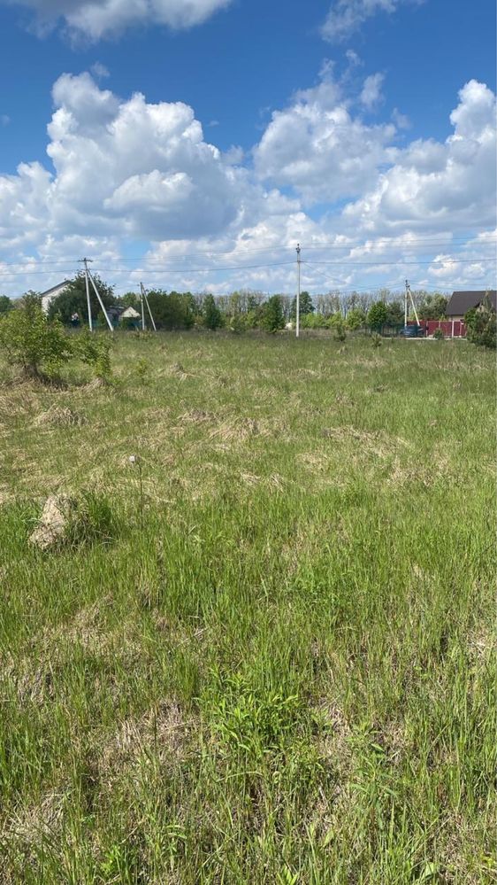 Рівна ділянка в затишному місці