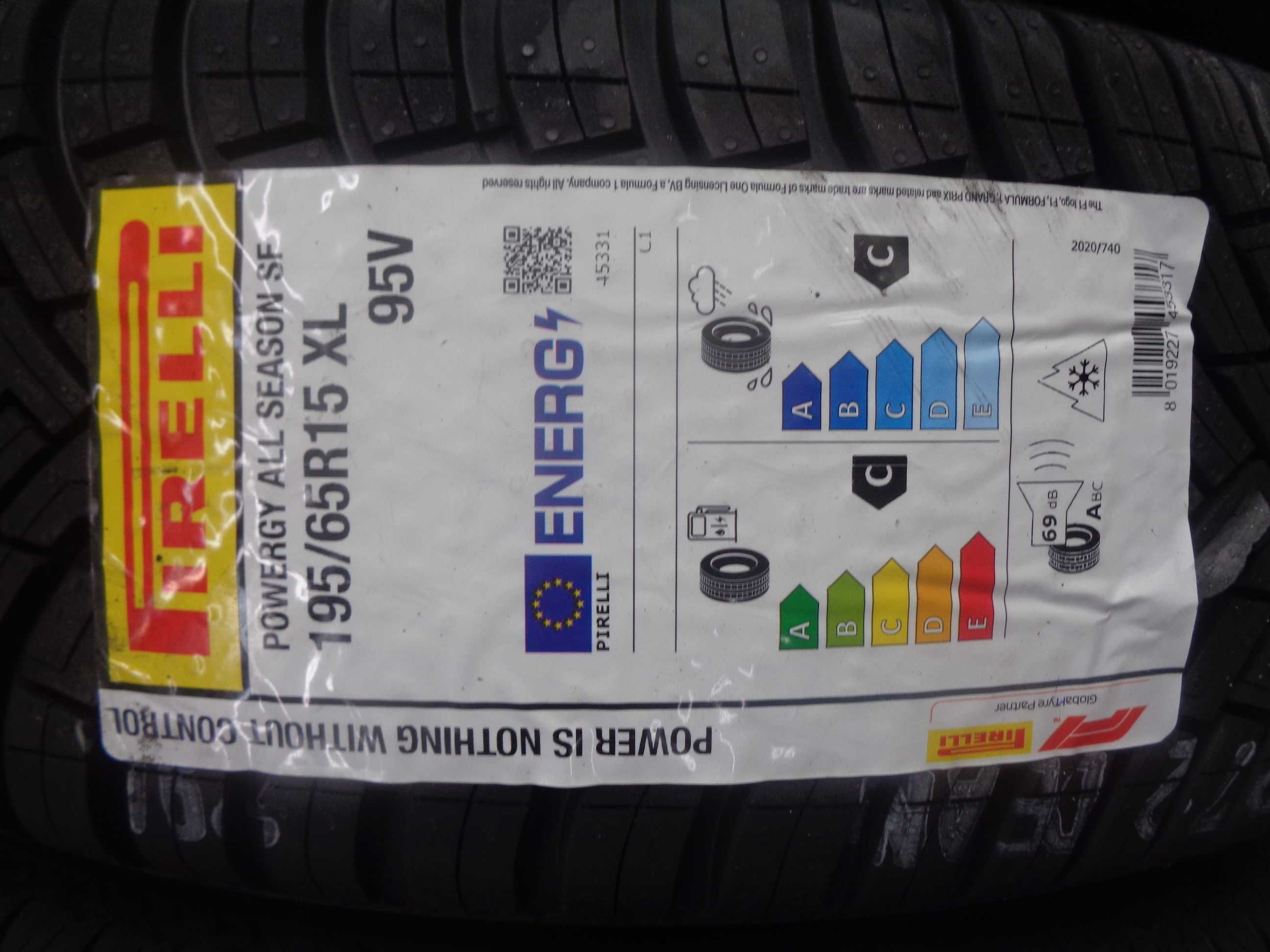 195/65R15 PIRELLI Powergy All Season SF ,Całoroczne , Nowy Model !!!