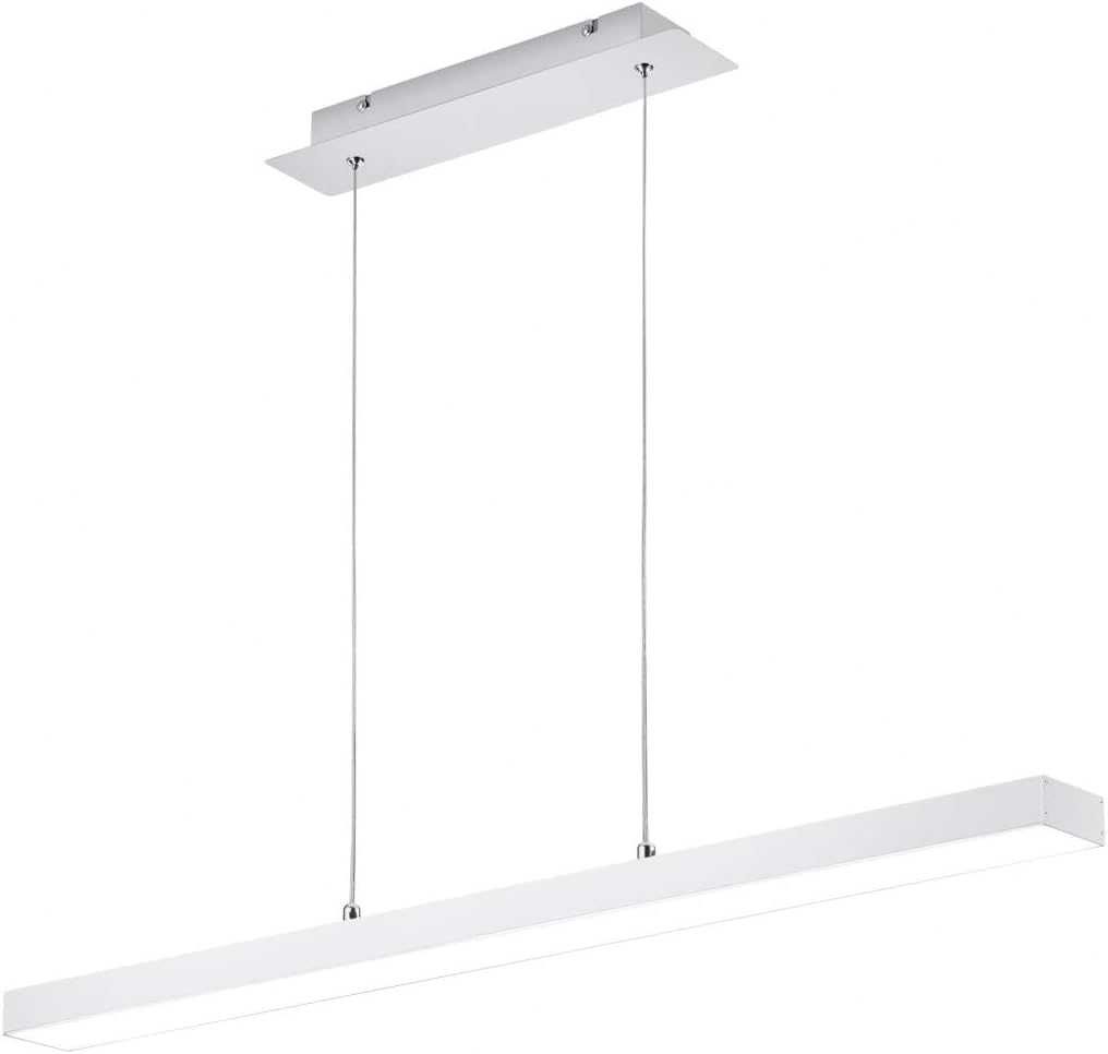 Duża Lampa Wisząca LED metal 18 W Biały Mat