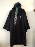 Strój peleryna Harry Potter Slytherin + krawat