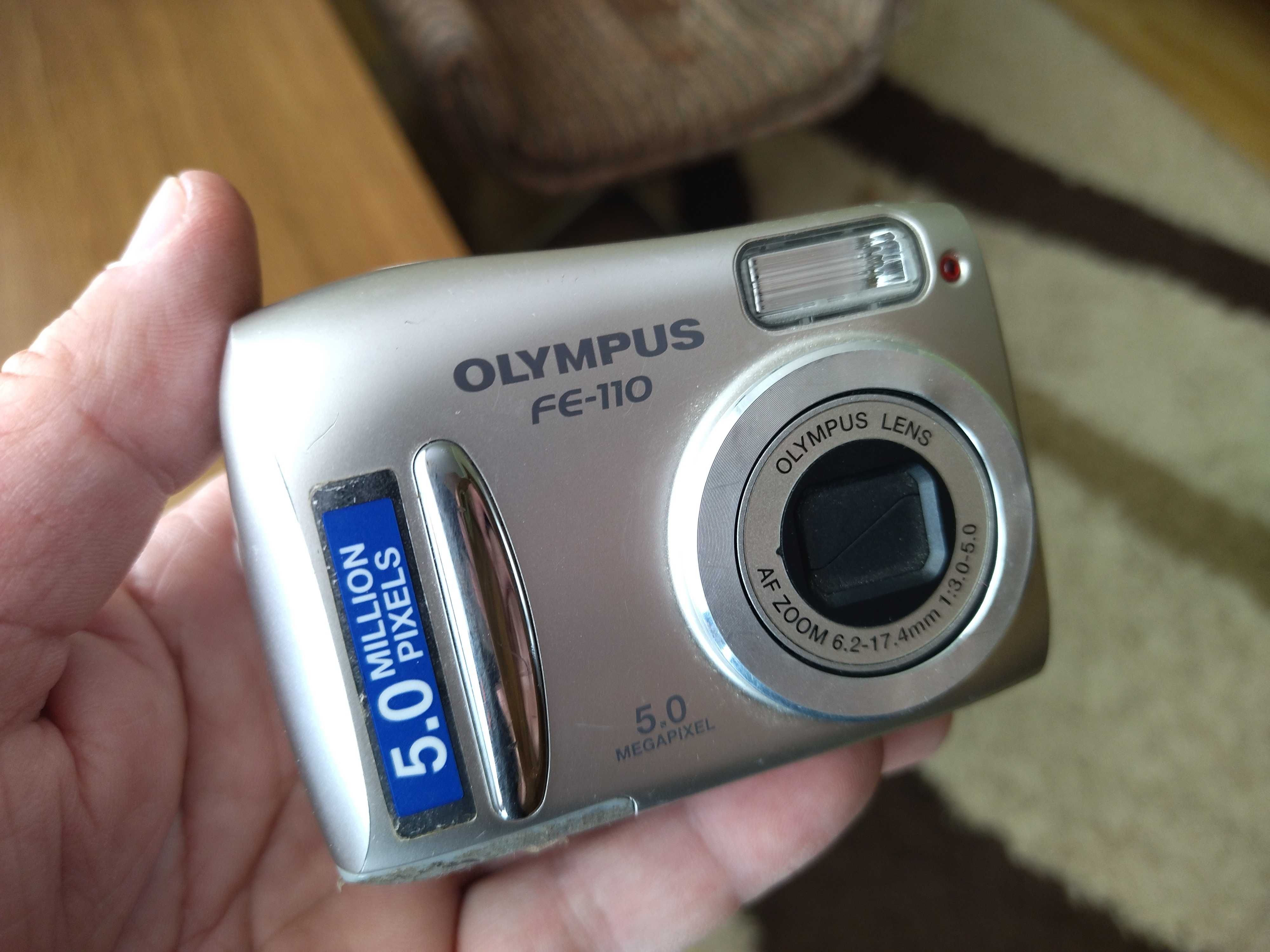 Фотоапарат Olympus FE-110, не вмикається