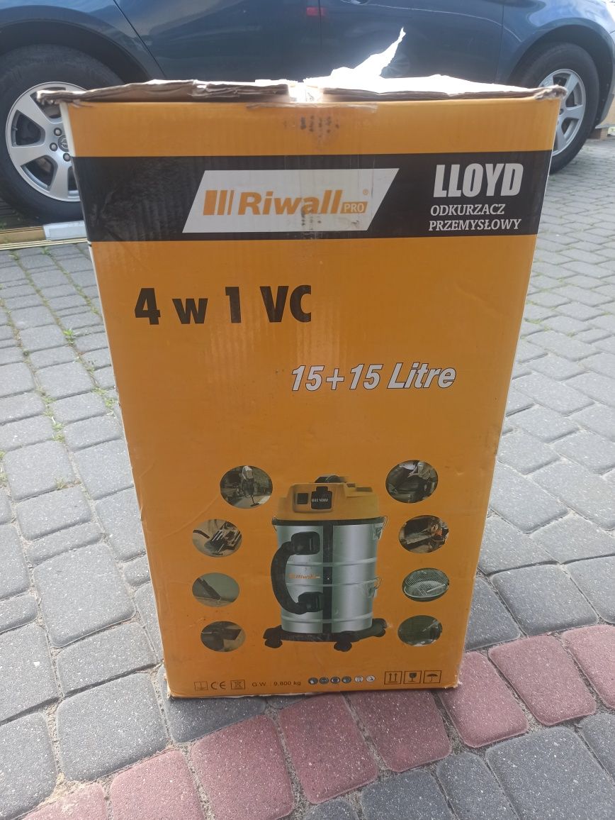 Odkurzacz przemyslowy Riwall pro lloyd 4w1