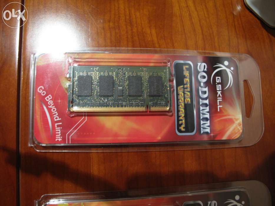 Memória samsung 1gb 800mhz ddr2 sdram