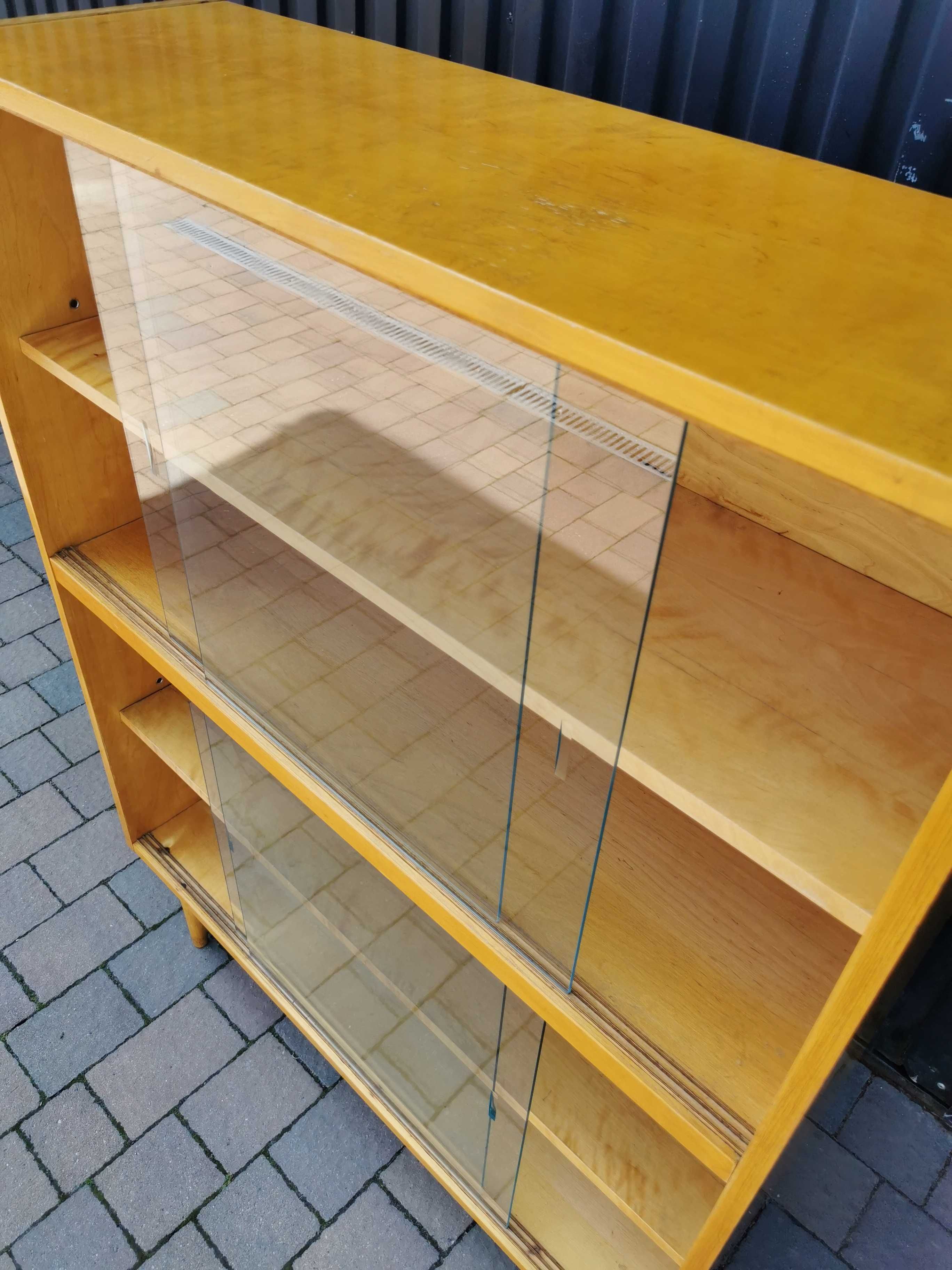 Biblioteczka, gablota Český Nábytek, Czechosłowacja '60 Design, RETRO