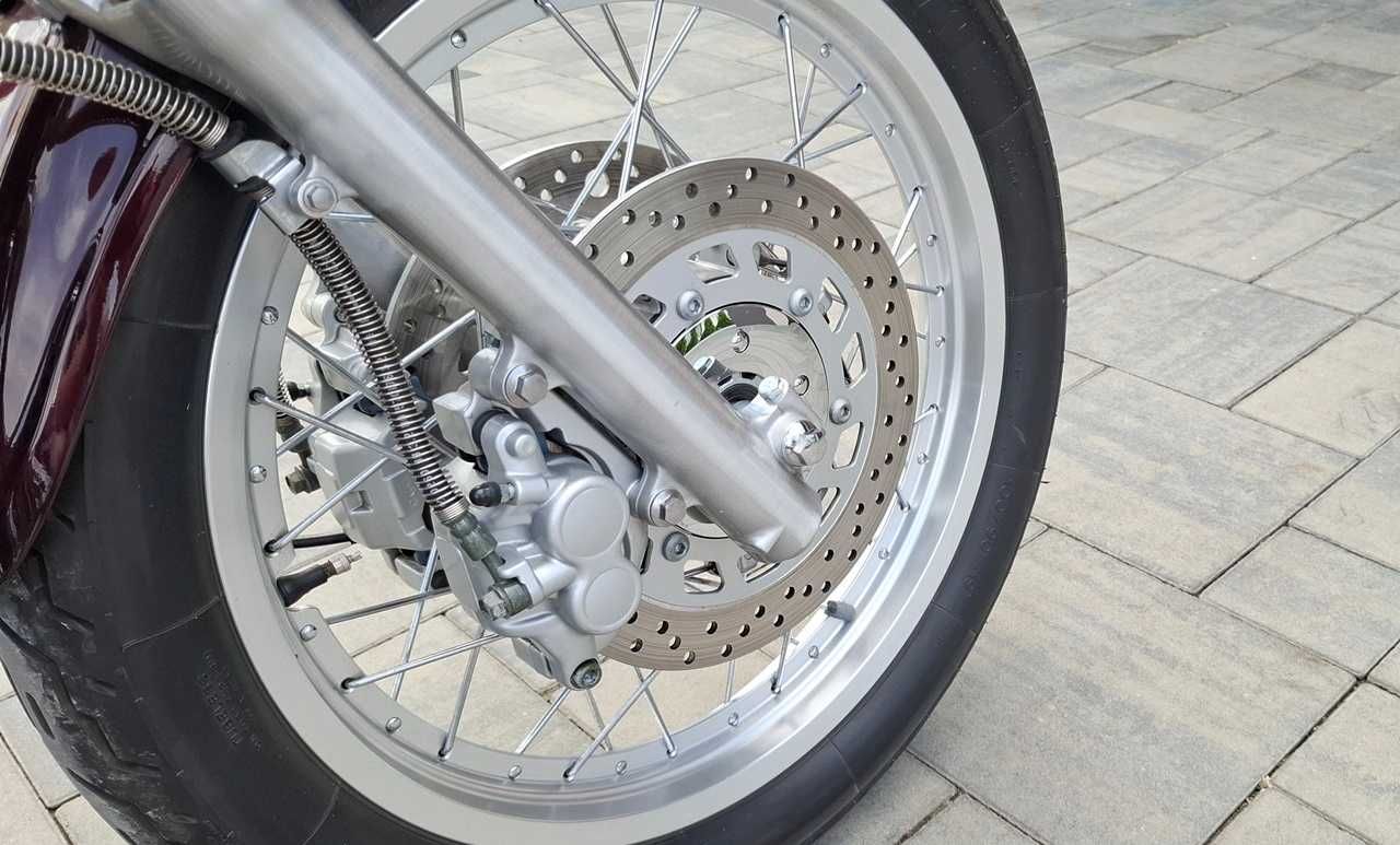 BIAŁY KRUK Yamaha XV 1100 Virago 15004 km, EUROPA, 1998 r., SERWIS