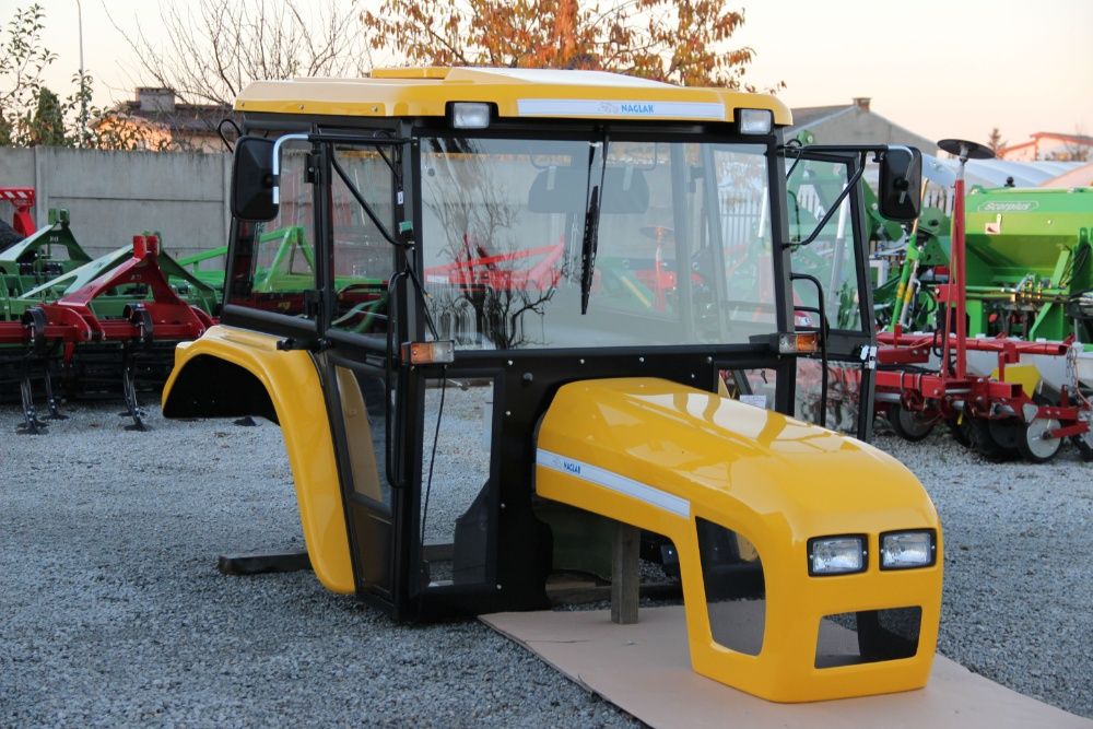 Kabina C360 maska C- 360 Naglak zestaw żółty kabiny maski