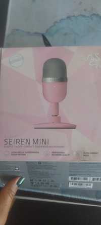 Microfone gaming razer rosa