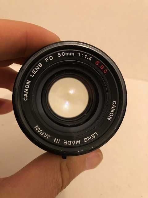 Objetiva canon 50mm 1.4 S.S.C