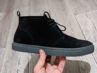 Черевики кеди Fred Perry Hawley Suede Black