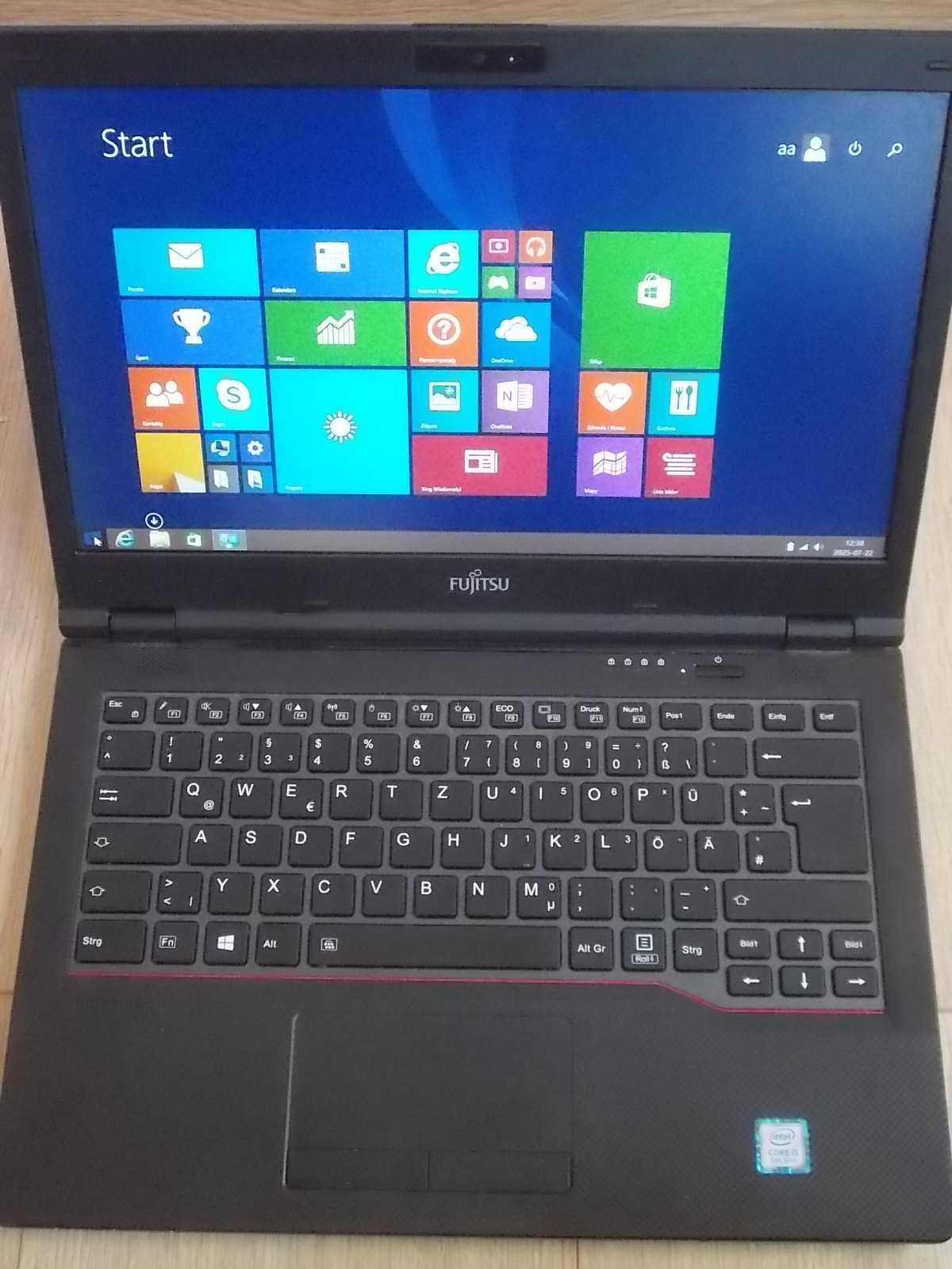 Fujitsu Lifebook E548 Core i5-8350U 8B DDR4 256GB NVMe