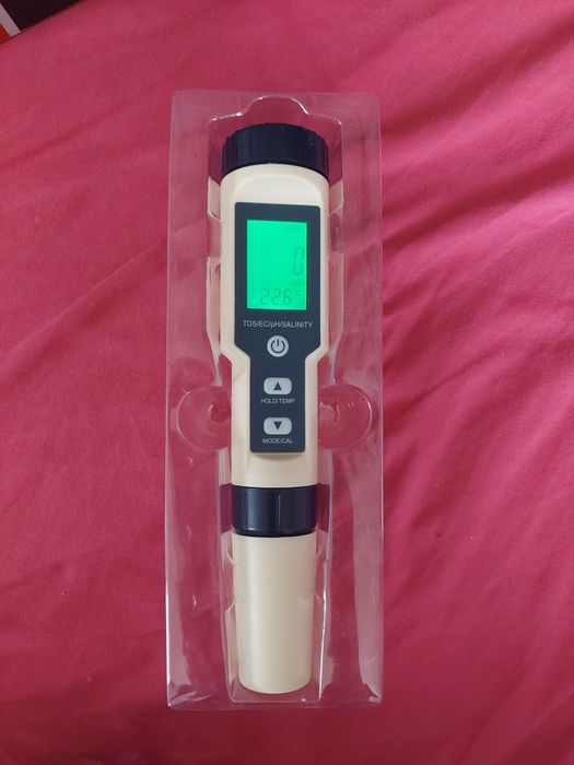 Testef jakości widy pitnej twardości temp OSMOZA PH h2