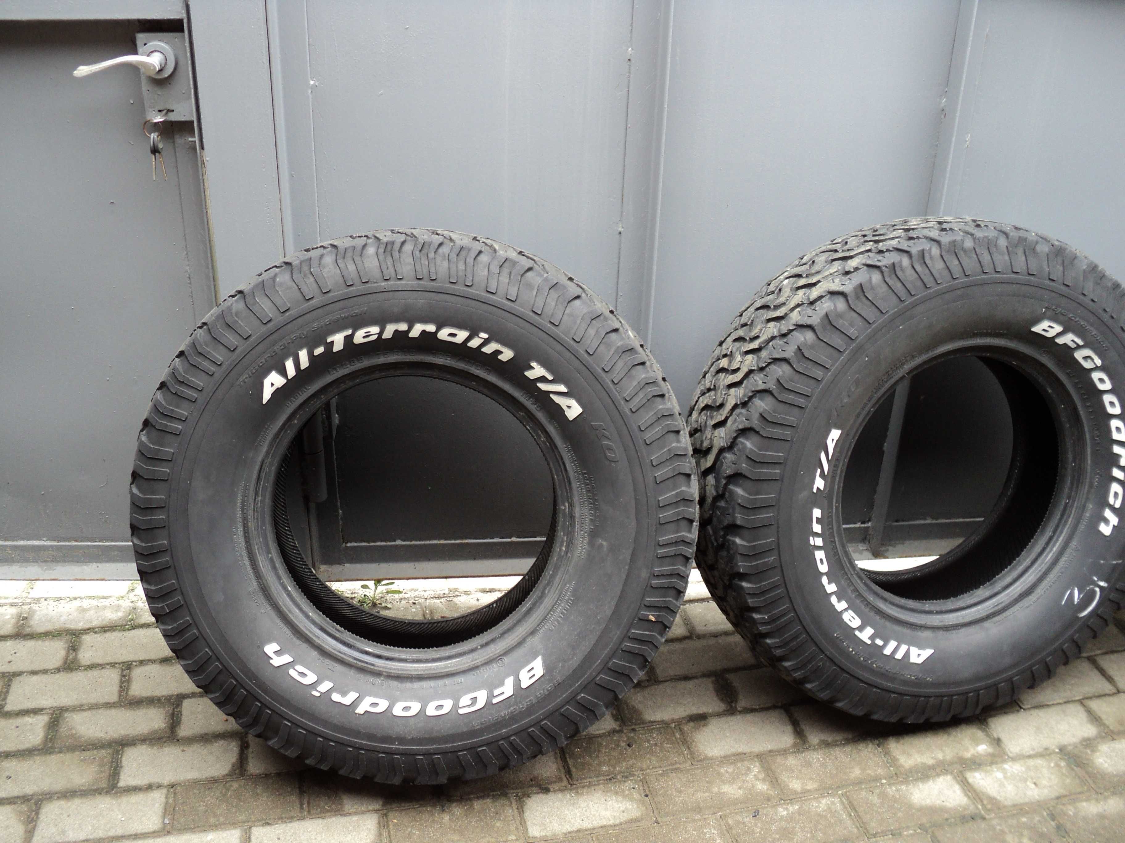 шини бу 285/75 r16 bfgoodrich all-terrain t/a ko 8mm