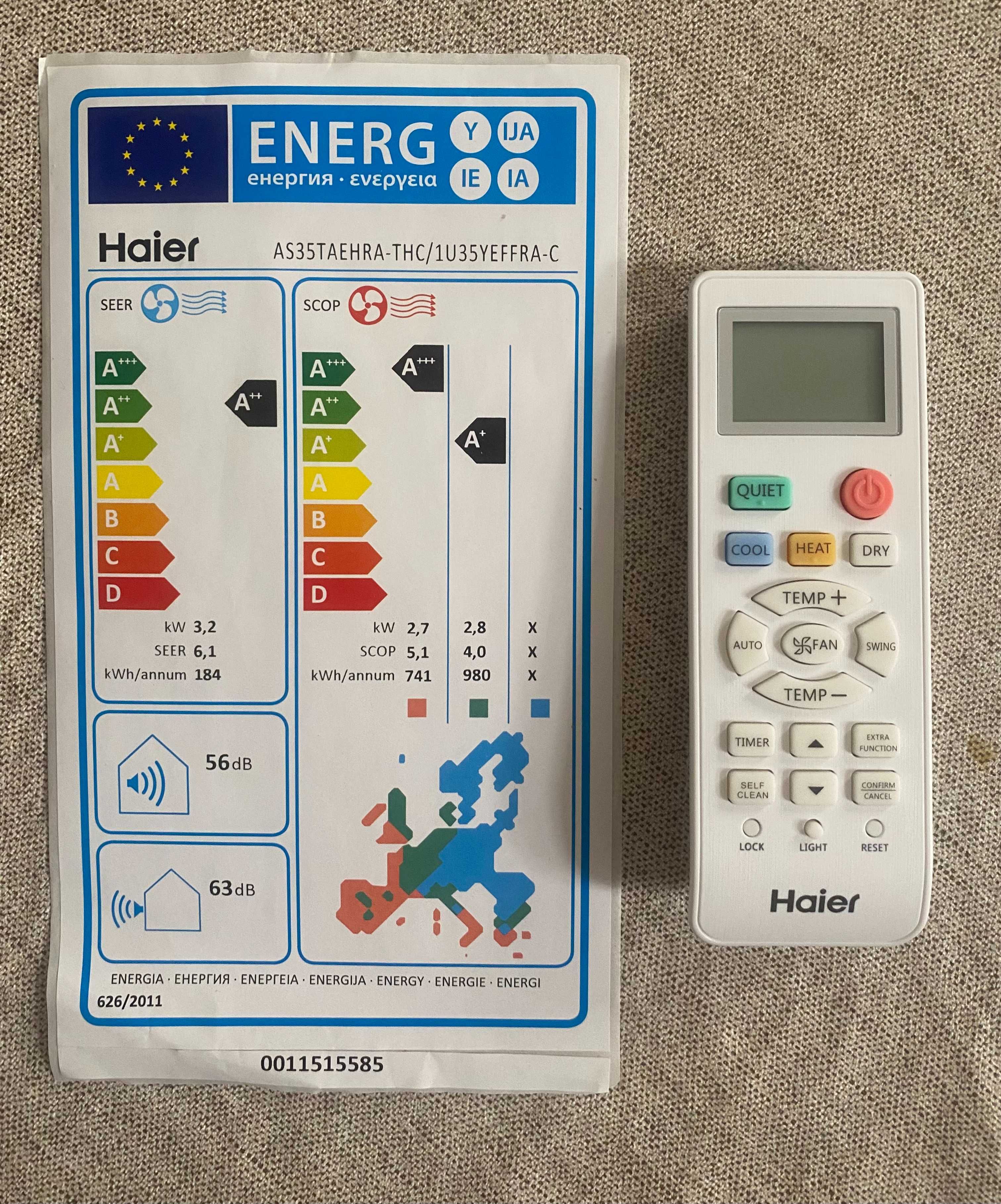 Ar Condicionado Duplo Split- Haier (24.000 BTU)