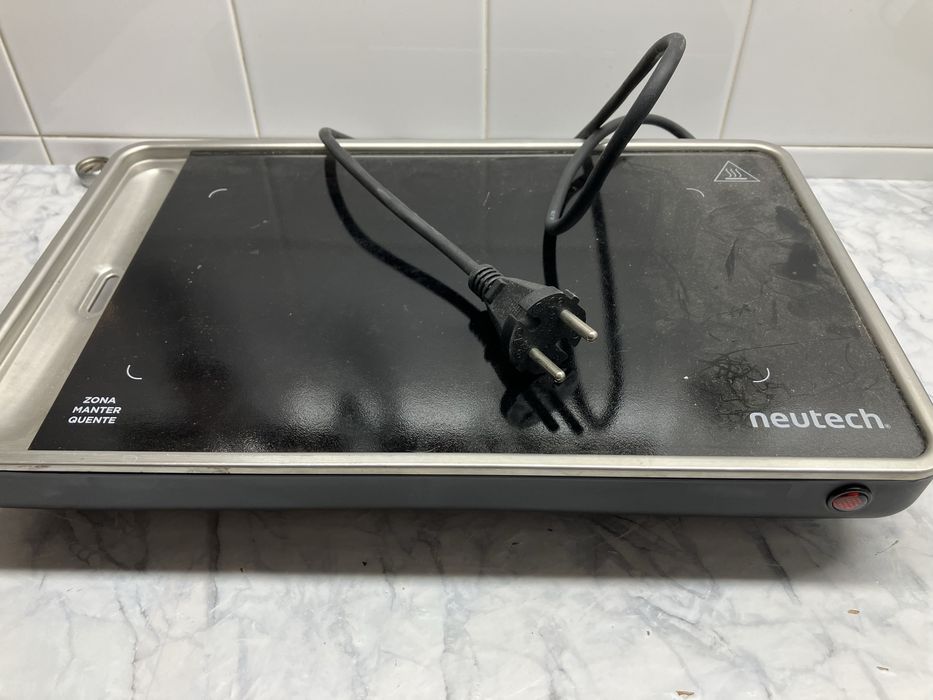 placa grelhador de mesa electrica