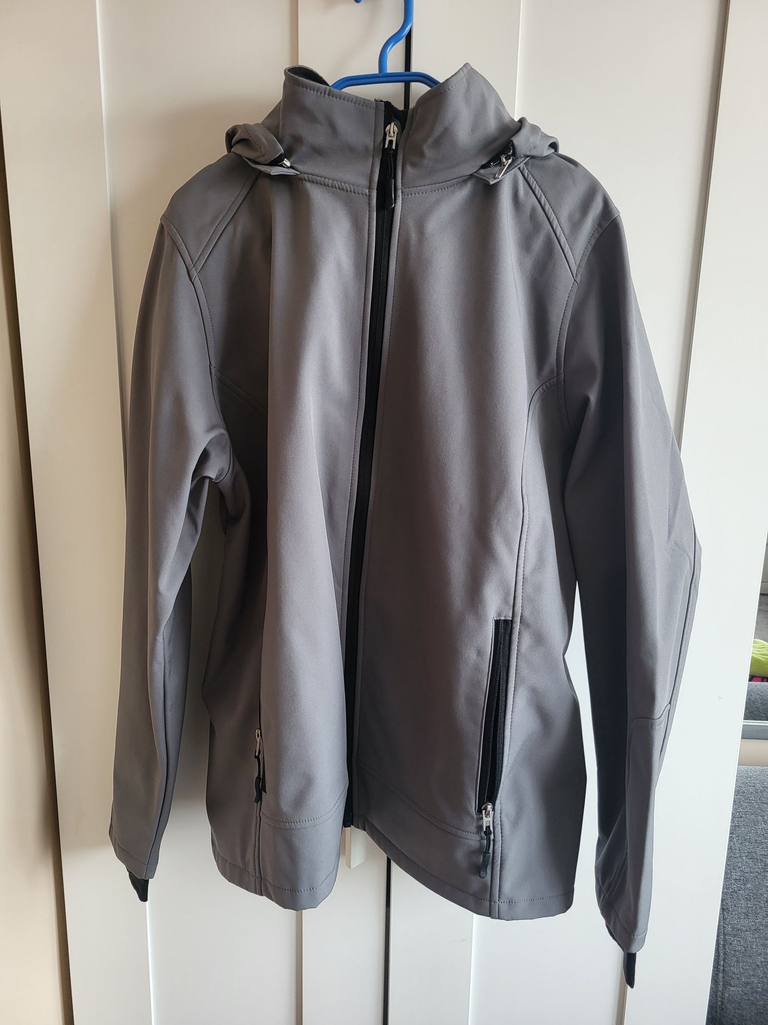 Damski softshell szary rozmiar 46