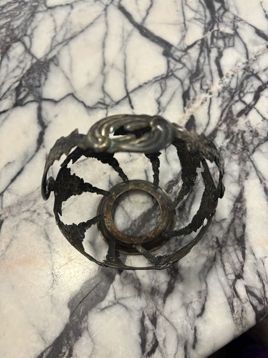 Cukiernica Hefra vintage koszyk, rzadki wzór Winogrona