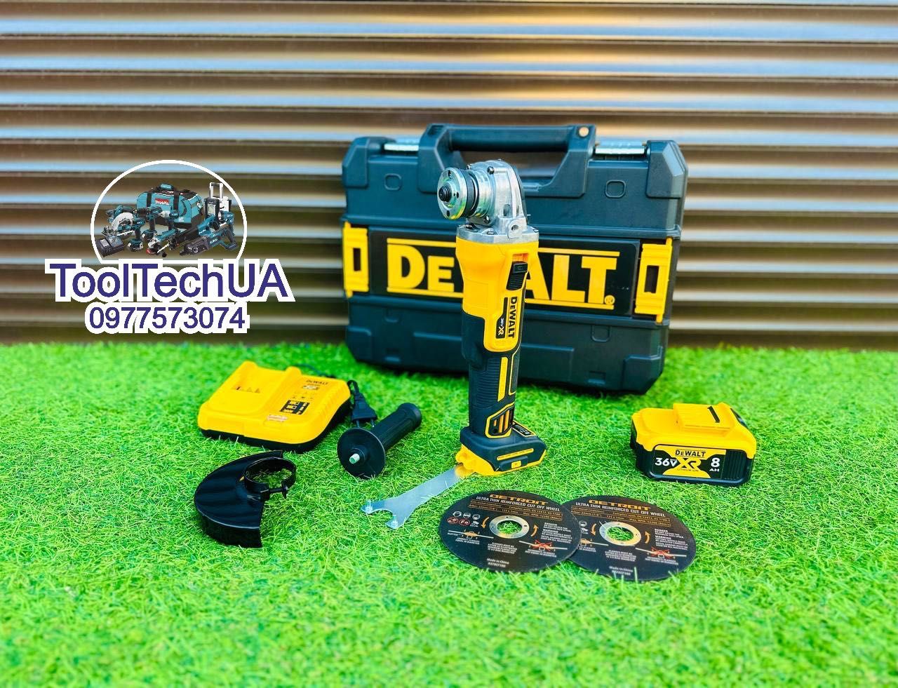 Аккумуляторная Болгарка DeWALT DCG 405 УШМ 1АКБ 9000об/хв 36V/8Ah