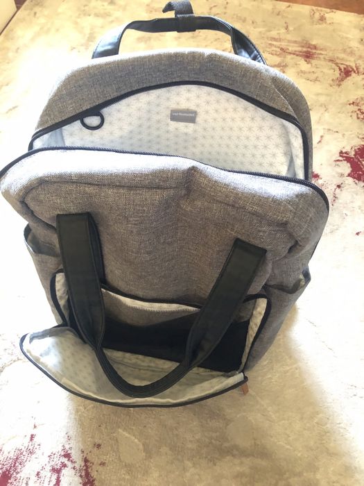 Mochila Muda-Fraldas + Porta Biberão