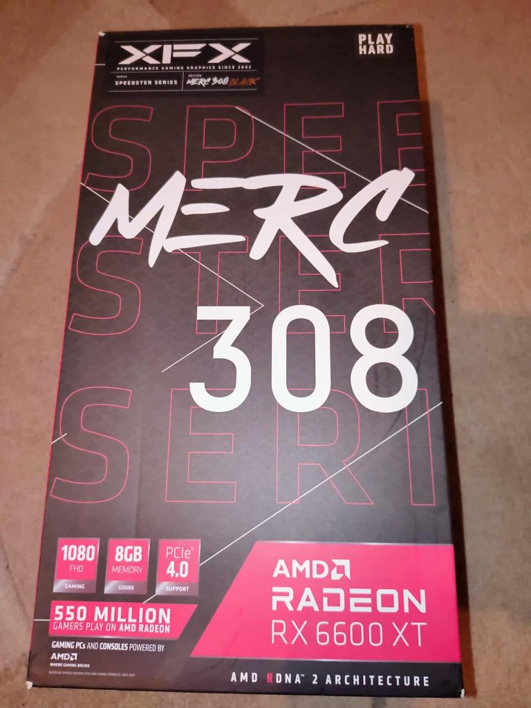 Rx6600xt xfx Marc 308