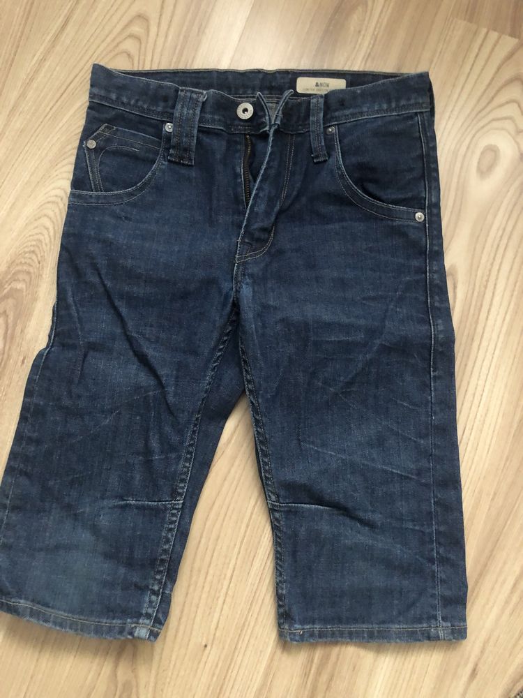 Spodenki chłopięce jeansowe H&M 134