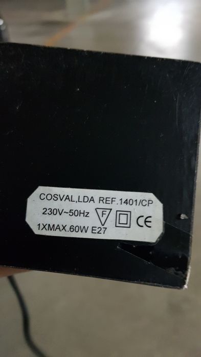 Candeeiro mesa ou cabeceira