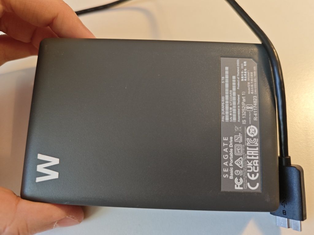 Dysk zewnętrzny HDD Seagate Basic 5TB