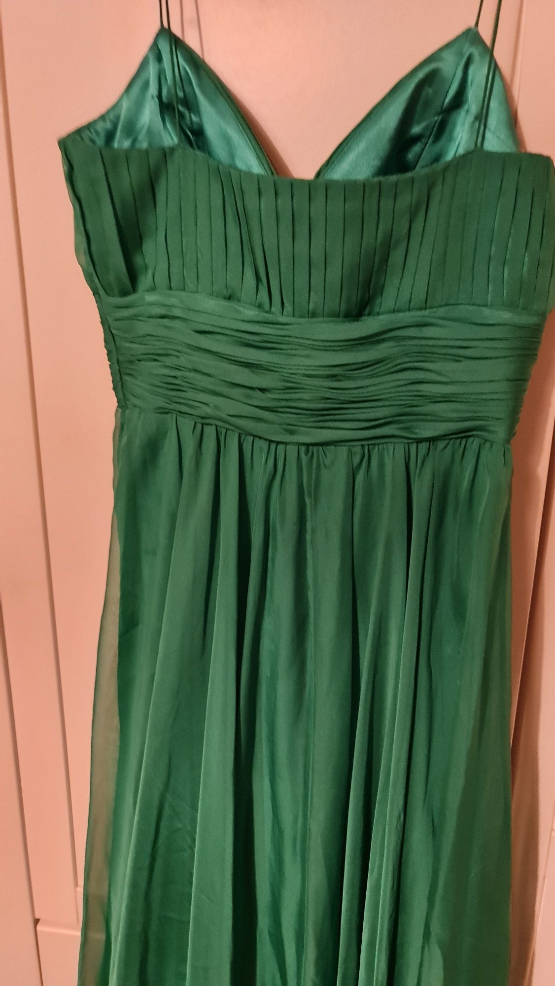Zielona szmaragdowa sukienka BICICI roz S