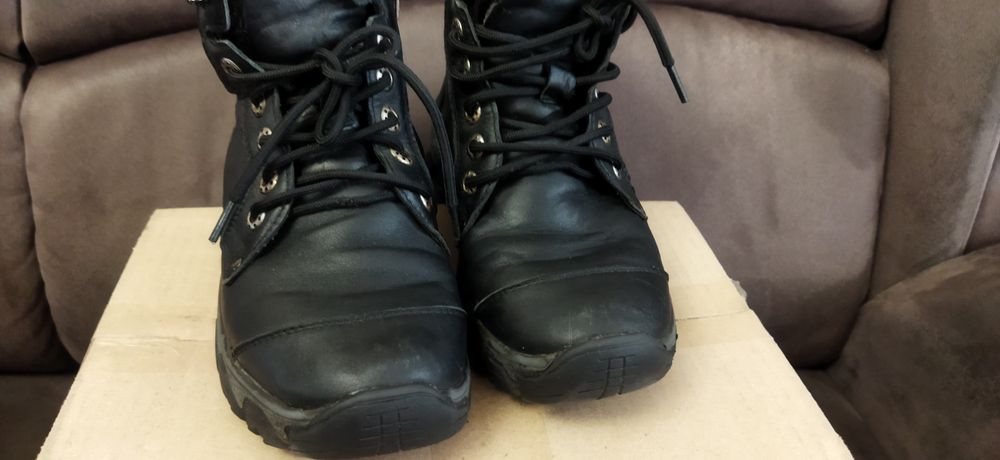 Кожаные зимние ботинки Мида 37 размер