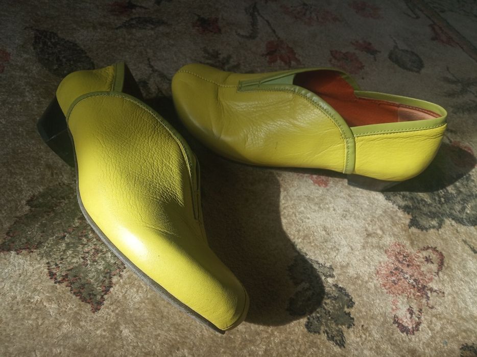 Buty bpc selection w kolorze kanarkowym