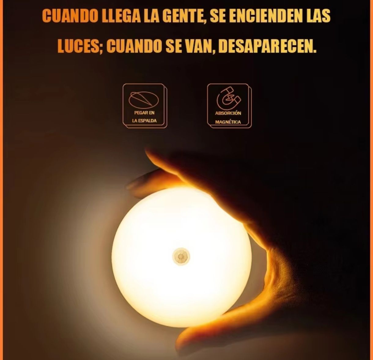 2szt. Lampka LED z czujnikiem ruchu i zmierzchu - Moc światła