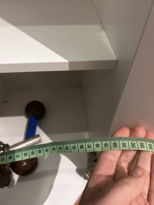 Szafa narozna biała połysk