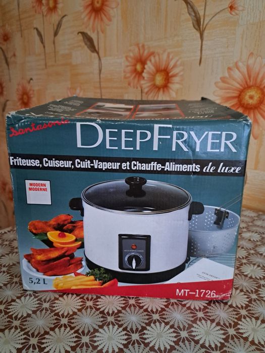 Електрокастрюля універсальна (фритюрниця, пароварка,)