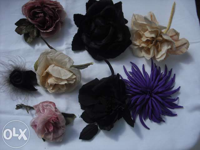 "Flores de pano " lindíssimas!