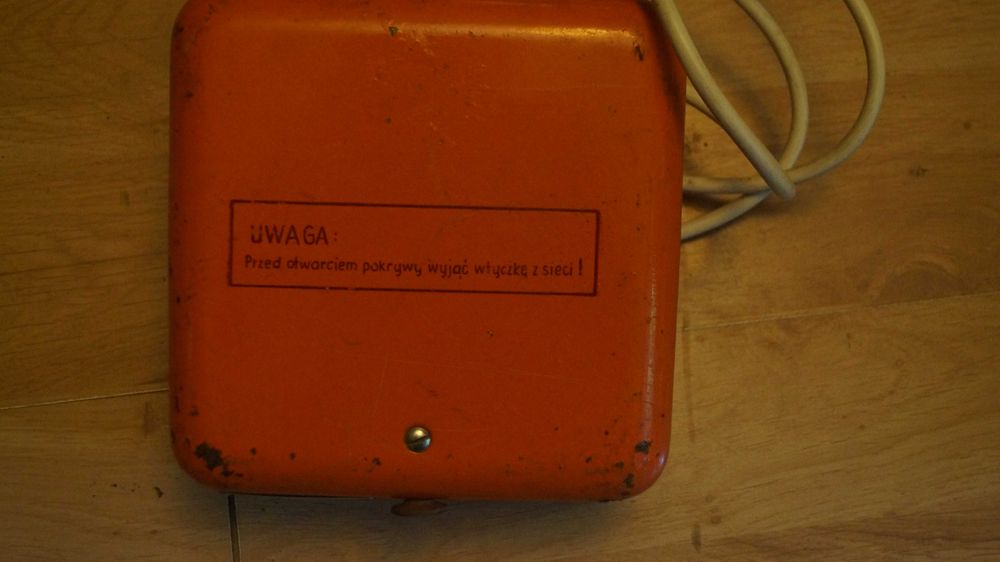 Ładowarka prostownik lampa górnicza Faser R-1  stara solidna PRL