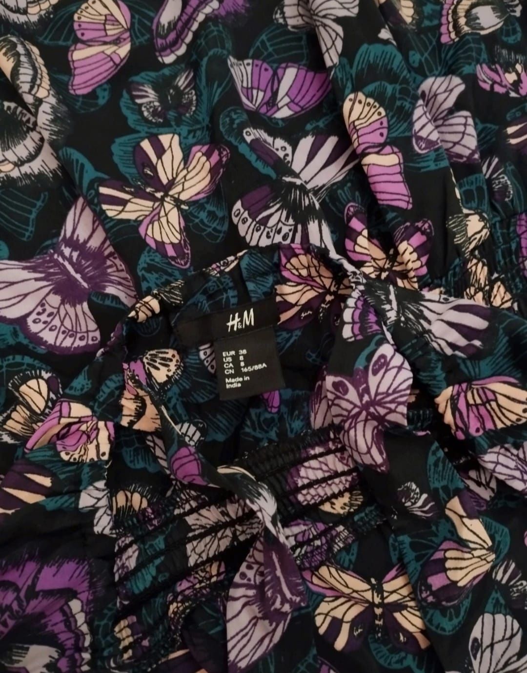Vestido borboletas H&M