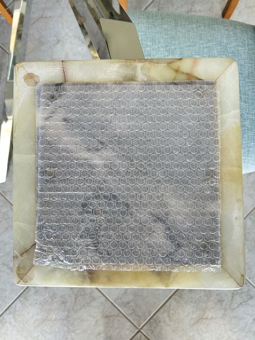 Tabuleiro de xadrez em ónix